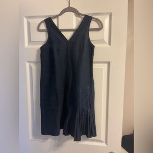 Tibi pleated mini dress